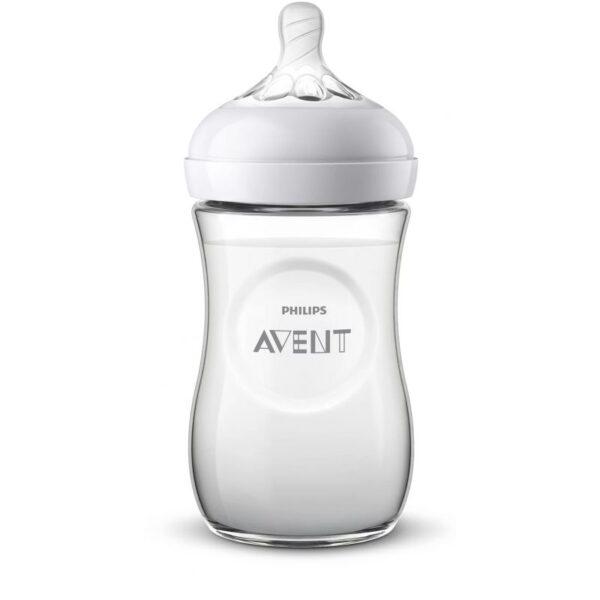 Philips Avent Bottle Natural Dragon 260ml/9oz 2 Holes 1m+ 070/24