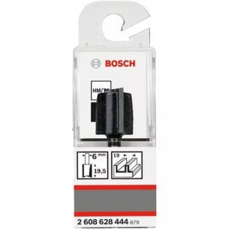 Bosch Straight Bit 6mm, 19 x 19.6 x 51mm 2608628444