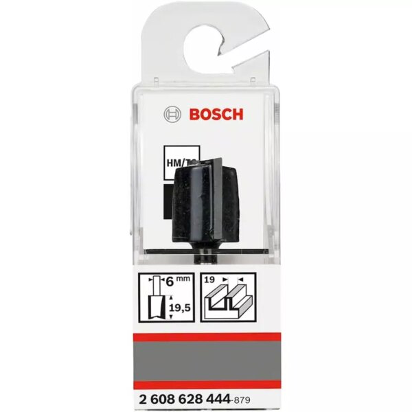 Bosch Straight Bit 6mm, 19 x 19.6 x 51mm 2608628444
