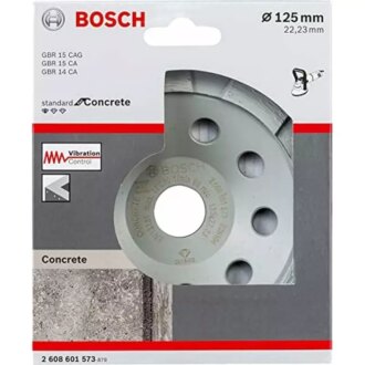 Bosch Diamond Cutting Disc 125 x 22.23 x 5mm for Concrete 2608601573