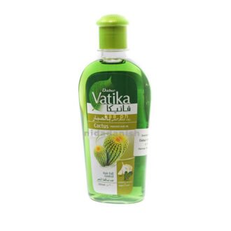 Dabur Cactus Hair Oil Natural Moisturizing, Strengthening & Hair Oil Serum for Healthy Scalp, Nourishing Hair Oil for Soft, Manageable, Smooth & Silky Hair, 200ml (Set of 6)