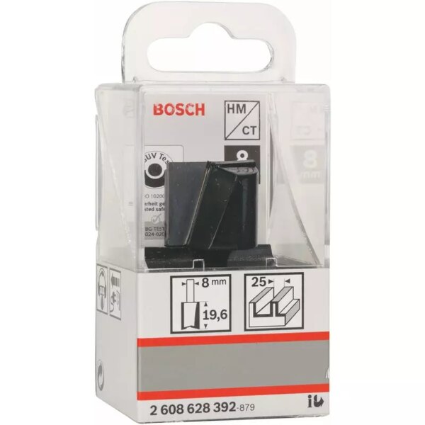 Bosch Straight Bit 8mm, 25 x 20 x 51mm 2608628392