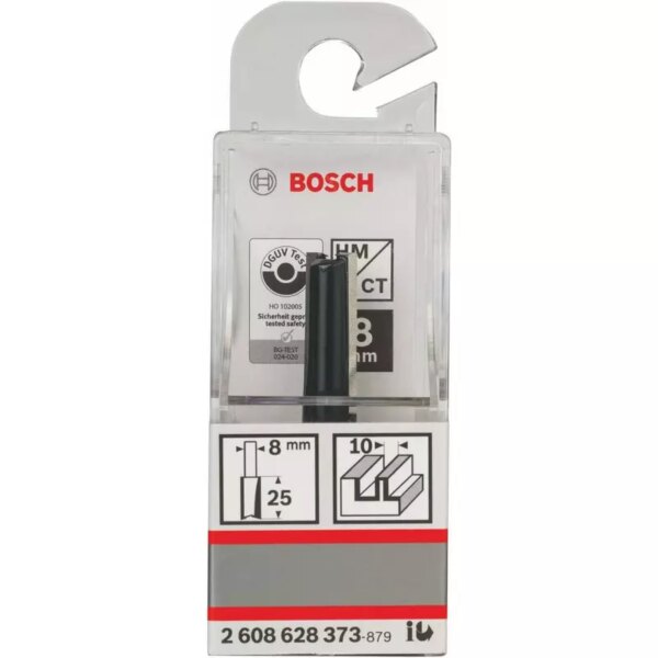 Bosch Straight Bit 8mm, 10 x 25.4 x 56mm 2608628373