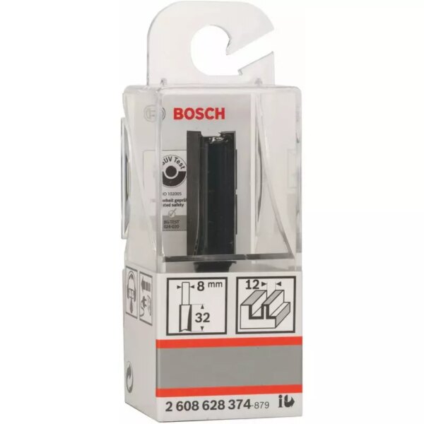 Bosch Straight Bit 8mm, 12 x 32 x 62mm 2608628374