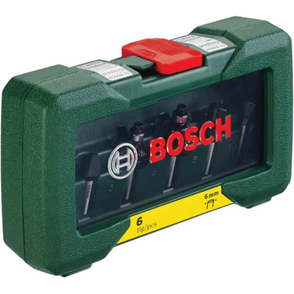 Bosch Routing Drill Bits Promoline 6mm 6pcs Set 2607019464