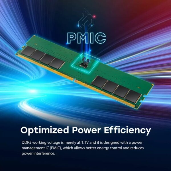 Transcend Notebook/Laptop Memory Module - 16GB RAM DDR5 5600, SO-DIMM, 1Rx8 Configuration, 2Gx8, CL46, 1.1V, JM5600ASE-16G.