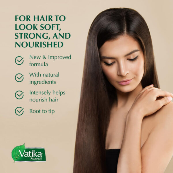 Dabur Vatika Naturals Coconut Hair Oil with Henna, Amla, Lemon & 5 Herbs - Nourish & Strengthen Hair & Scalp for Healthy & Radiant Hair for Kids, Women & Adults 250ml (Set of 6)