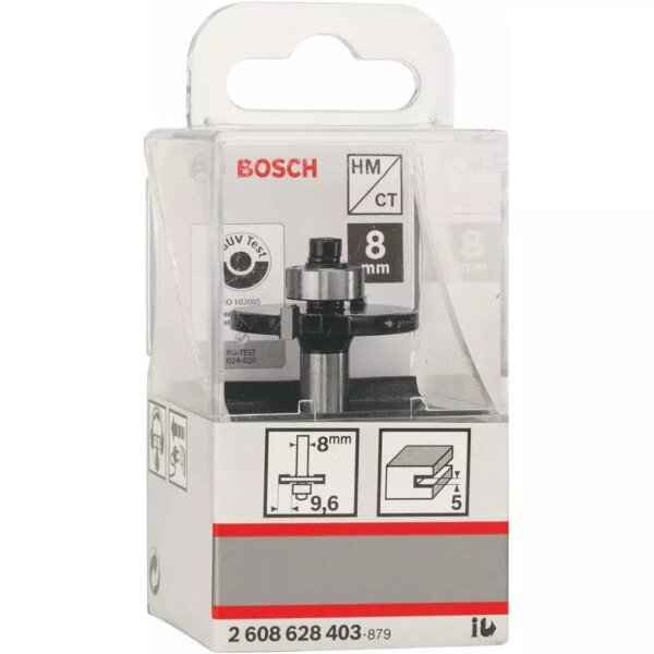 Bosch Slotting Cutters Bit 8mm, 32 x 5 x 51mm 2608628403