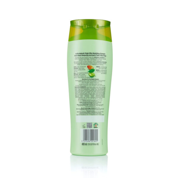 Vatika Shampoo Nourish and Protect, Rejuvenate Hair, Strengthening & Moisturizing Hair Cleanser for Curly Hair, Damaged Hair, All Hair Types 400ml with FREE CONDITIONER 200ml