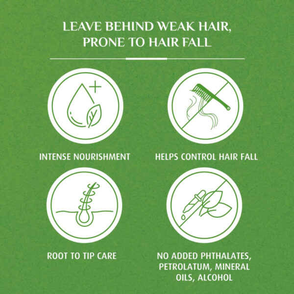 Vatika Conditioner Hair Fall Control, Natural Moisturizing Hair Conditioner for Women, All Hair Types, Scalp Hydrating Moisturizer, 200ml Wild Cactus (Set of 3)