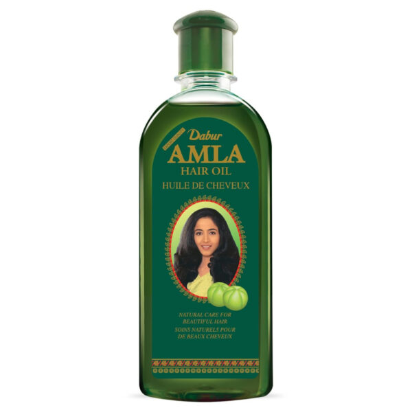 Dabur Amla Hair Oil for Healthy Hair and Moisturized Scalp, Indian Hair Oil for Men and Women 200ml (Set of 6)