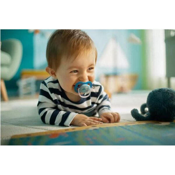 Philips Avent Soother Ultra Air Happy for Boy 6-18m 2's 080/03