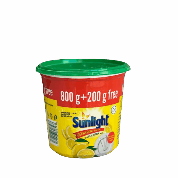 Sunlight Dishwashing Paste, Removes Stains 1kg 68921007