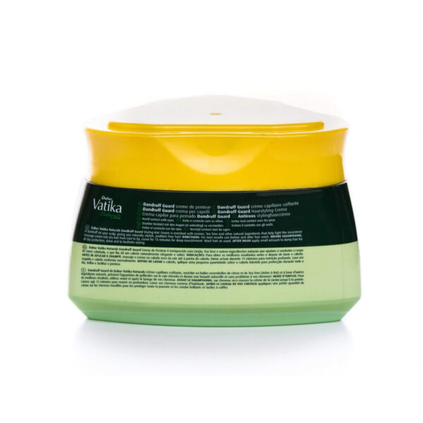 Vatika Hair Cream Dandruff Guard, Styling Hair Cream, 140ml (Set of 3)