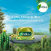 Vatika Hair Cream Hair Fall Control, Styling Hair Cream Olive Cactus Heena, 140ml (Set of 3)