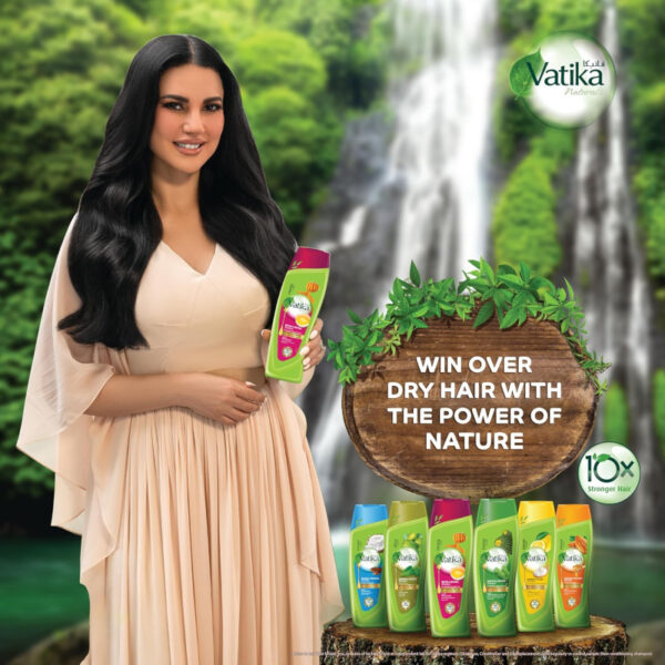 Vatika Shampoo Repair & Restore, Enriched with Egg and Honey 400ml with FREE CONDITIONER 200ml