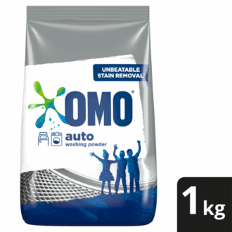 Omo Auto Washing Machine Detergent Powder 1kg Specifically Formulated to Give you Unbeatable Stain Removal 68736735 (Set of 3)