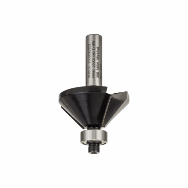 Bosch Chamfer Bit 8mm, 11 x 15 x 56mm 2608628352