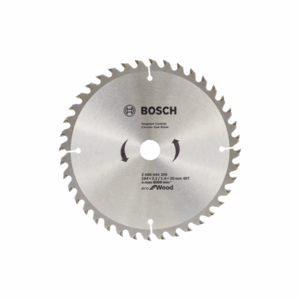 Bosch Circular Saw Blade 184 x 20 x 16mm for Wood 2608644399