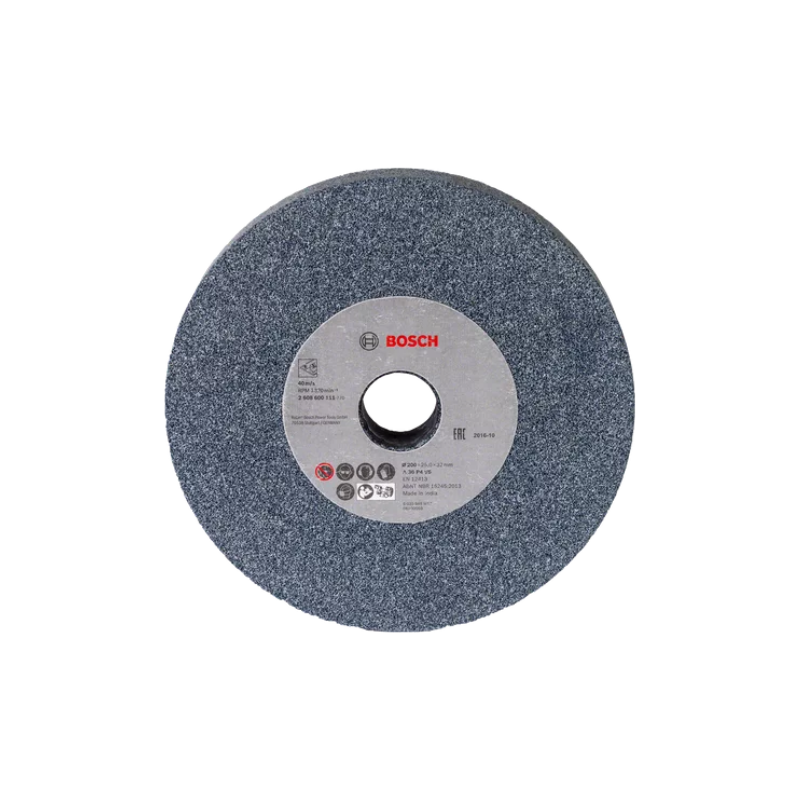 Bosch Grinding Wheel 200 x 32 x 36mm for Double-Wheeled Bench Grinders 2608600111