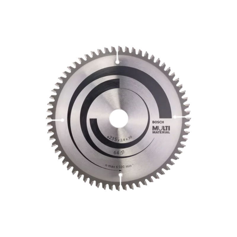 Bosch Multi Material Circular Saw Blade 235 x 30 x 25mm 64T 2608640514