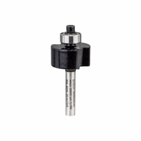 Bosch Rebate Bit 6mm, 25.4 x 12.4 x 54mm 2608628449