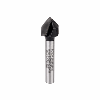 Bosch V-Grovee Bit 6mm, 12.7 x 12.4 x 45mm 2608628447