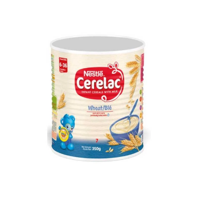 Nestle Cerelac Infant Cereal With Milk, Wheat, Contains High Level Of Iron, 350G 1 Nestle Cerelac Infant Cereal With Milk, Wheat, Contains High Level Of Iron, 350G