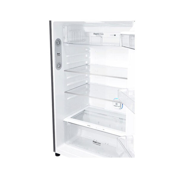 LG Refrigerator 509L Double Door with Water Dispenser, HygieneFresh, Linear & DoorCooling Technology, ThinQ Silver GN-F702HLHU