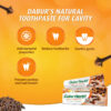 Dabur Herbal Toothpaste 150g with Brush Clove Natural Toothpaste for Cavity Protection‎, No Added Chemicals (Set of 6)