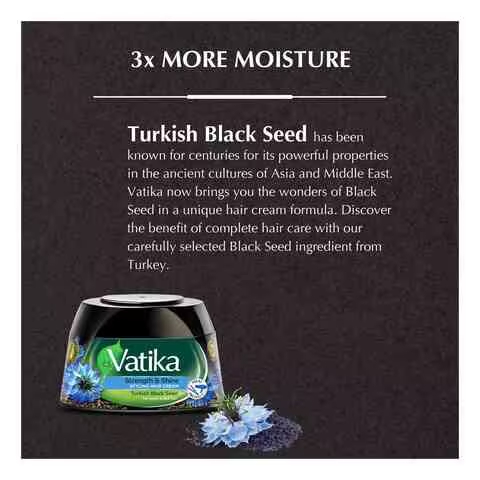 Vatika Hair Cream Black Seed 140ml (Set of 3)