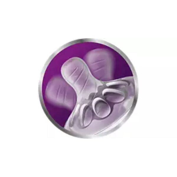 Philips Avent Teat Natural Slow Flow 2 Holes 1m+ 2's 042/27