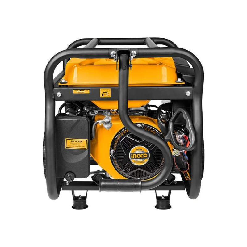 Ingco Gasoline Generator 3500W Air-cooled System & Copper Coil Alternator GE35006ES