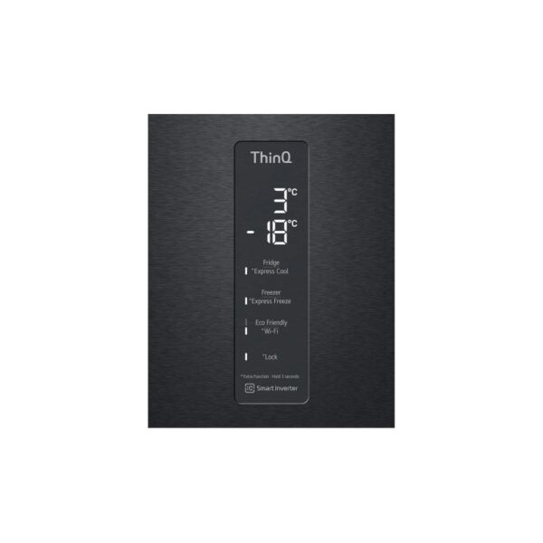LG Refrigerator 462L Bottom Freezer GC-B569NQCM