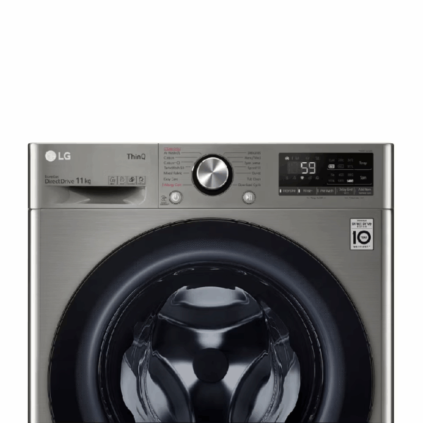 LG Washing Machine 11kg Front Load Washer with AI DD™, ThinQ™, Steam™ F4Y5EYGYPV