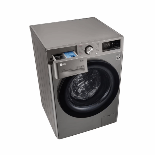 LG Washing Machine 11kg Front Load Washer with AI DD™, ThinQ™, Steam™ F4Y5EYGYPV