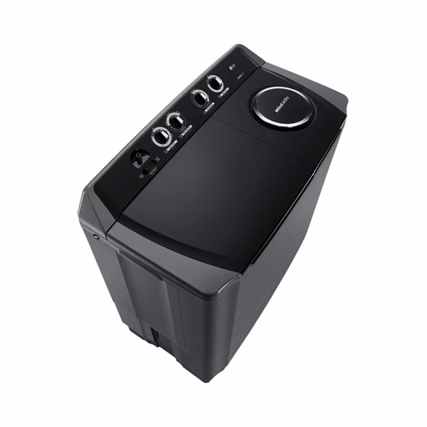 LG Washing Machine 18kg TwinTub Manual Washer with Roller Jet Pulsator, 3 Wash Program, Wind Jet Dry P2061RWPT