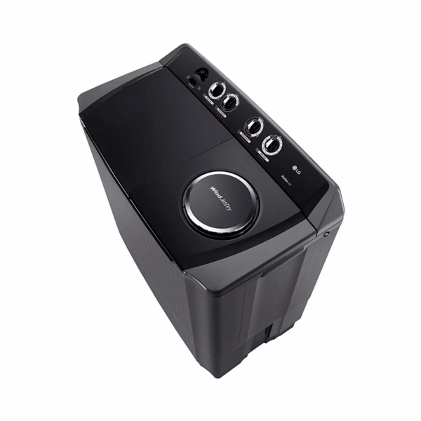 LG Washing Machine 18kg TwinTub Manual Washer with Roller Jet Pulsator, 3 Wash Program, Wind Jet Dry P2061RWPT