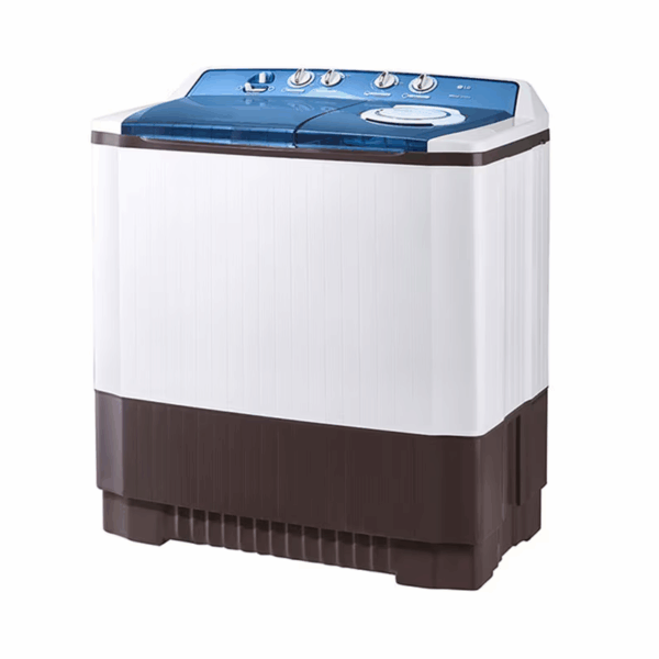 LG Washing Machine 16kg TwinTub Manual Washer with Roller Jet Pulsator, 3 Wash Program, Wind Jet Dry P1961RWPT