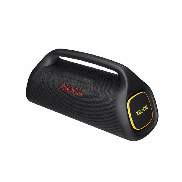 LG XBOOM Go Portable Bluetooth Speaker 80W with Stage Lighting, IP67 Waterproof, 4.5" Woofer & Horn Tweeter, Sound Boost, 24Hrs Battery Backup XG9QBK