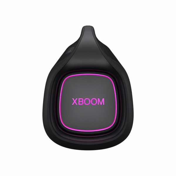 LG XBOOM Go Portable Bluetooth Speaker 80W with Stage Lighting, IP67 Waterproof, 4.5" Woofer & Horn Tweeter, Sound Boost, 24Hrs Battery Backup XG9QBK