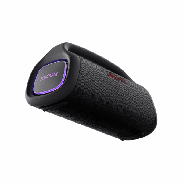 LG XBOOM Go Portable Bluetooth Speaker 80W with Stage Lighting, IP67 Waterproof, 4.5" Woofer & Horn Tweeter, Sound Boost, 24Hrs Battery Backup XG9QBK