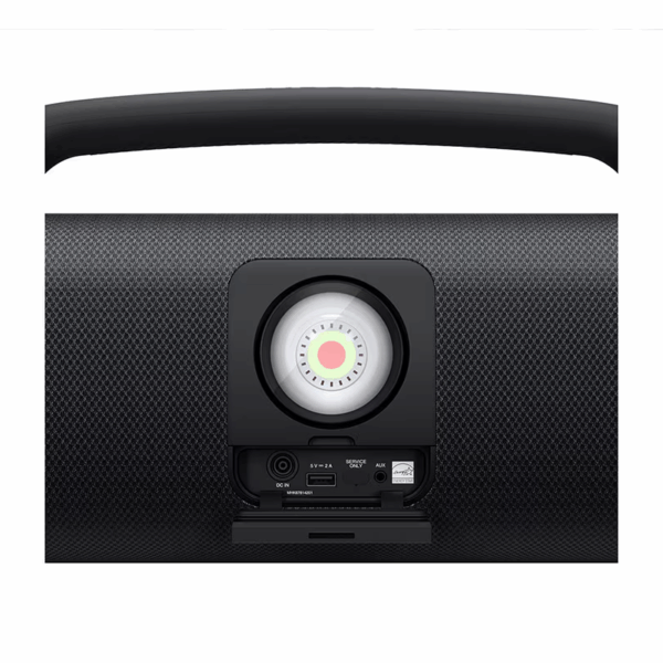 LG XBOOM Go Portable Bluetooth Speaker 80W with Stage Lighting, IP67 Waterproof, 4.5" Woofer & Horn Tweeter, Sound Boost, 24Hrs Battery Backup XG9QBK