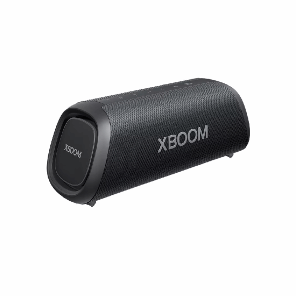 LG XBOOM Go Portable Bluetooth Speaker 30W with Stage Lighting, IP67 Waterproof, Track Type Woofer & Tweeter, Sound Boost, 24Hrs Battery Backup XG7QBK