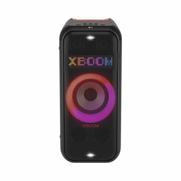 LG XBOOM Party Bluetooth Speaker 250W with Lighting, Telescopic Handle & Wheels, 20Hrs Battery, IPX4, Sound Boost XL7S
