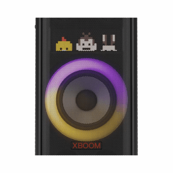 LG XBOOM Party Bluetooth Speaker 250W with Lighting, Telescopic Handle & Wheels, 20Hrs Battery, IPX4, Sound Boost XL7S