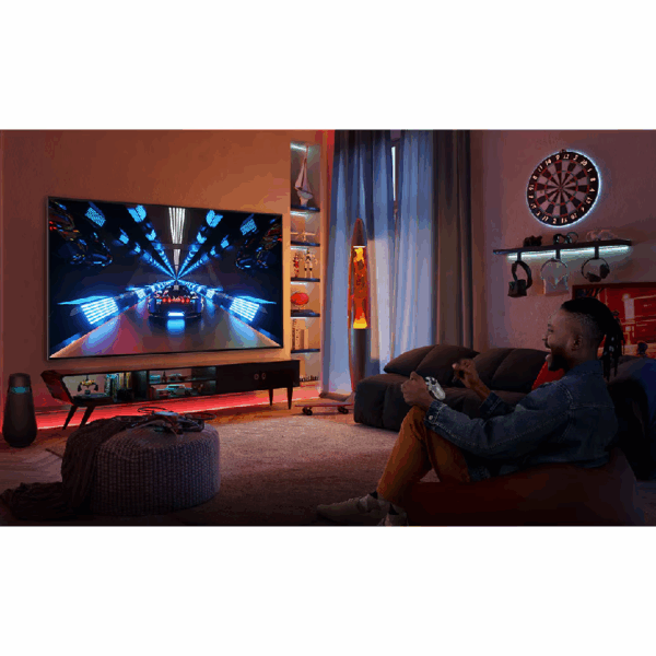LG 65" QNED 4K UHD Smart TV with WebOS, Smart AI ThinQ, Magic Remote, HDR10, HLG, AI Sound & Picture Pro 65QNED81-6RA