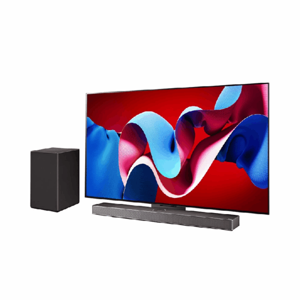 LG 55" OLED evo UHD 4K Smart TV with HDR, AI Sound Pro, Magic Remote, WebOS, Smart AI ThinQ OLED55C46LA