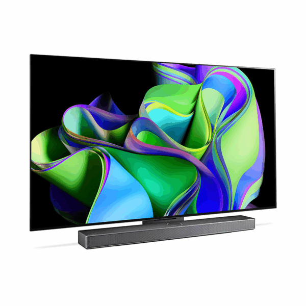 LG 65" OLED UHD 4K Smart TV evo C3 Series with HDR,AI Sound Pro, Magic Remote, Self-lit, Immersive Surround Sound, WebOS, Smart AI ThinQ 65OLEDC36LA