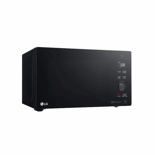 LG Microwave 42L 1200W with Grill, EasyClean™ Coating, Even Heating & Defrosting, Digital Smart Inverter Black MH8265DIS